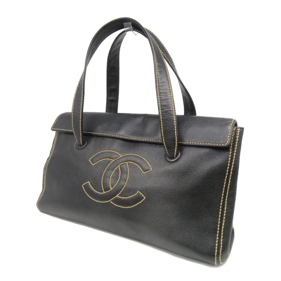 CHANEL Handbags - 💎✨BEAUTIFUL✨💎 Chanel Vintage Handbag Caviar Leather Black